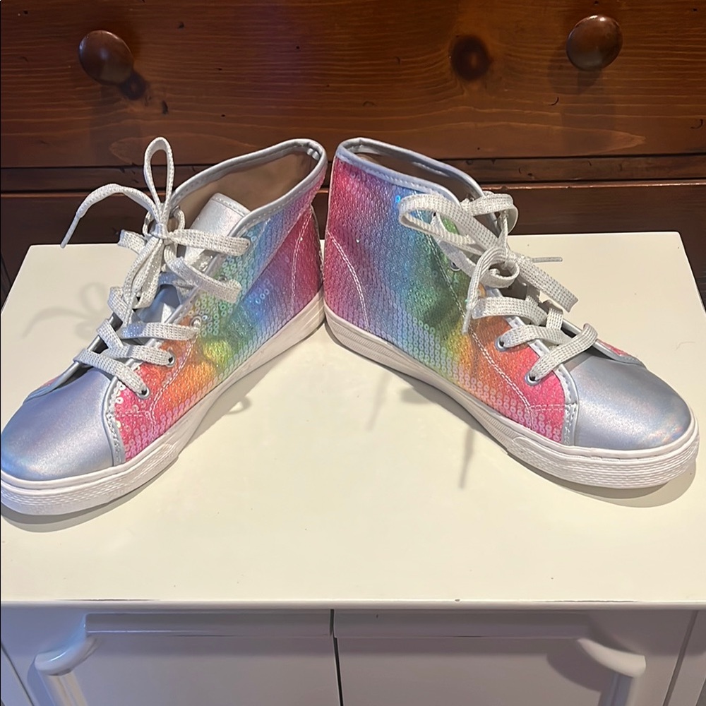 The Children’s Place Rainbow High-Top Sneakers 6